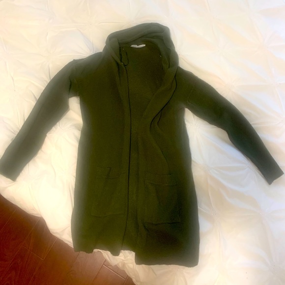 BNWOT Green Duster Cardigan - Picture 1 of 5